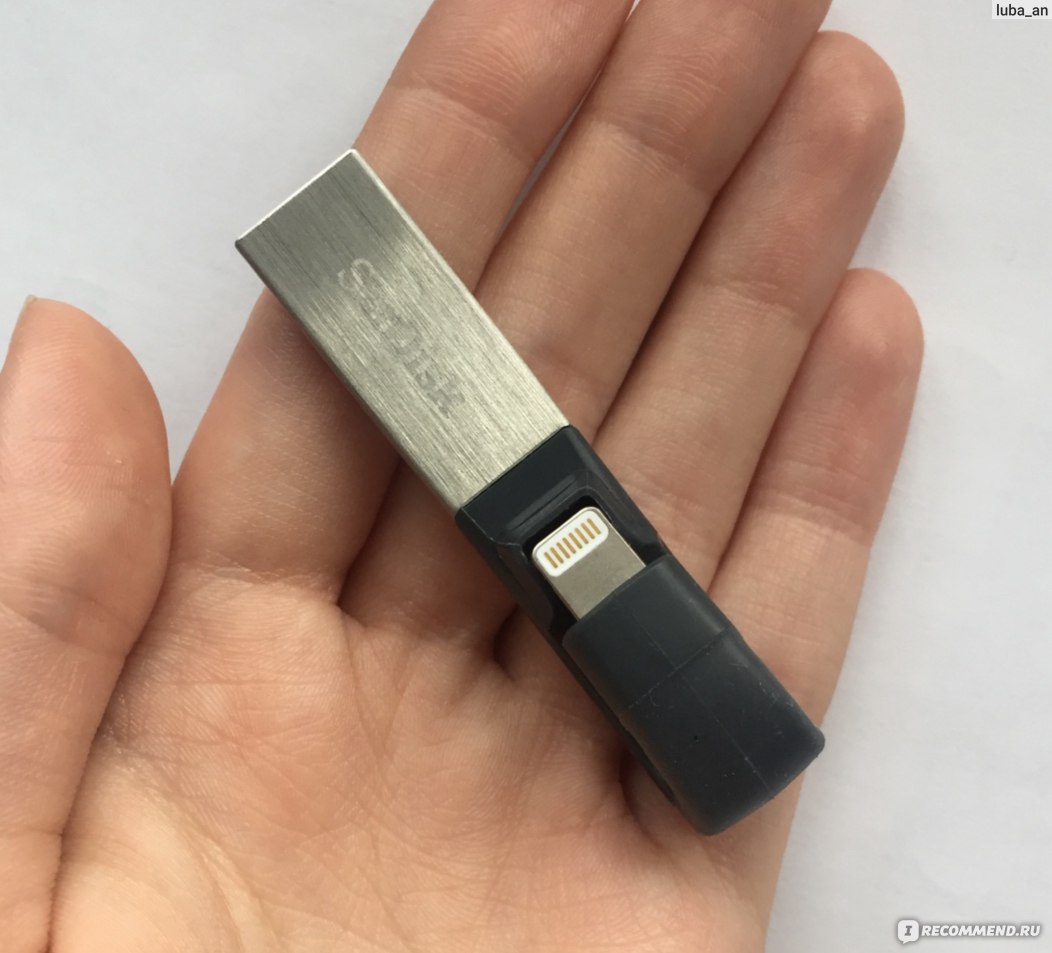 Флешка для телефона Sandisk iXpand Flash Drive 64 Gb - «Постоянно  заканчивается память на телефоне? Моя палочка-выручалочка! Очень довольна  покупкой! Расскажу в деталях +ФОТО» | отзывы