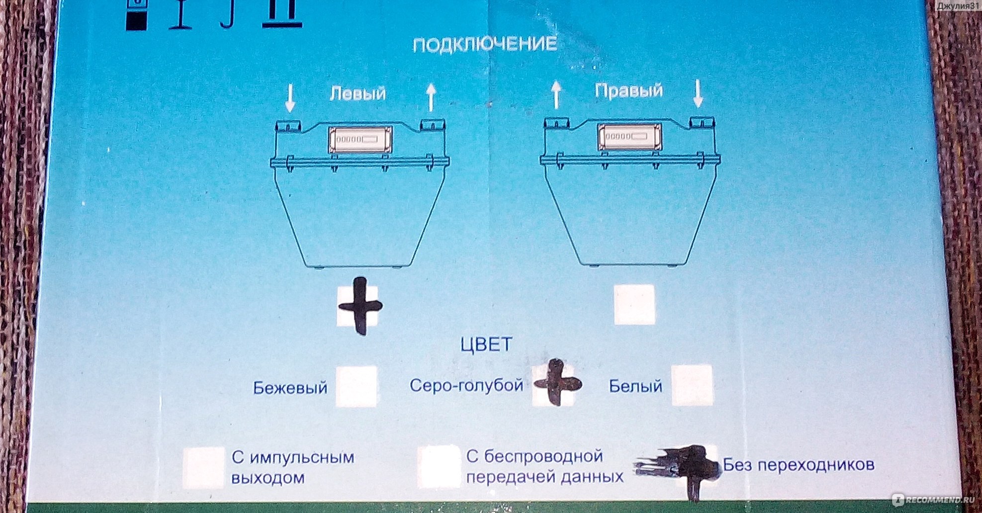 Газовый счётчик 