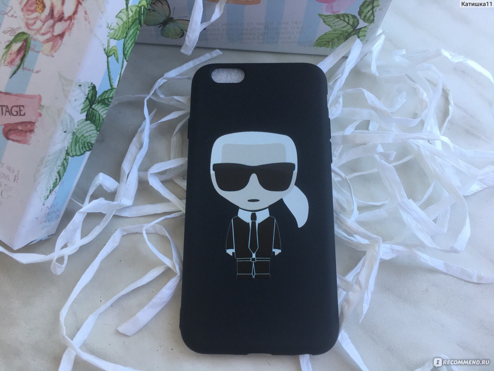 Чехол для телефона Aliexpress Lagerfeld Brand Design Case for iPhone 11 pro  XS MAX 8 7 6 6S Plus X 5S SE 2020 XR - «Если у вас нет денег на оригинальный