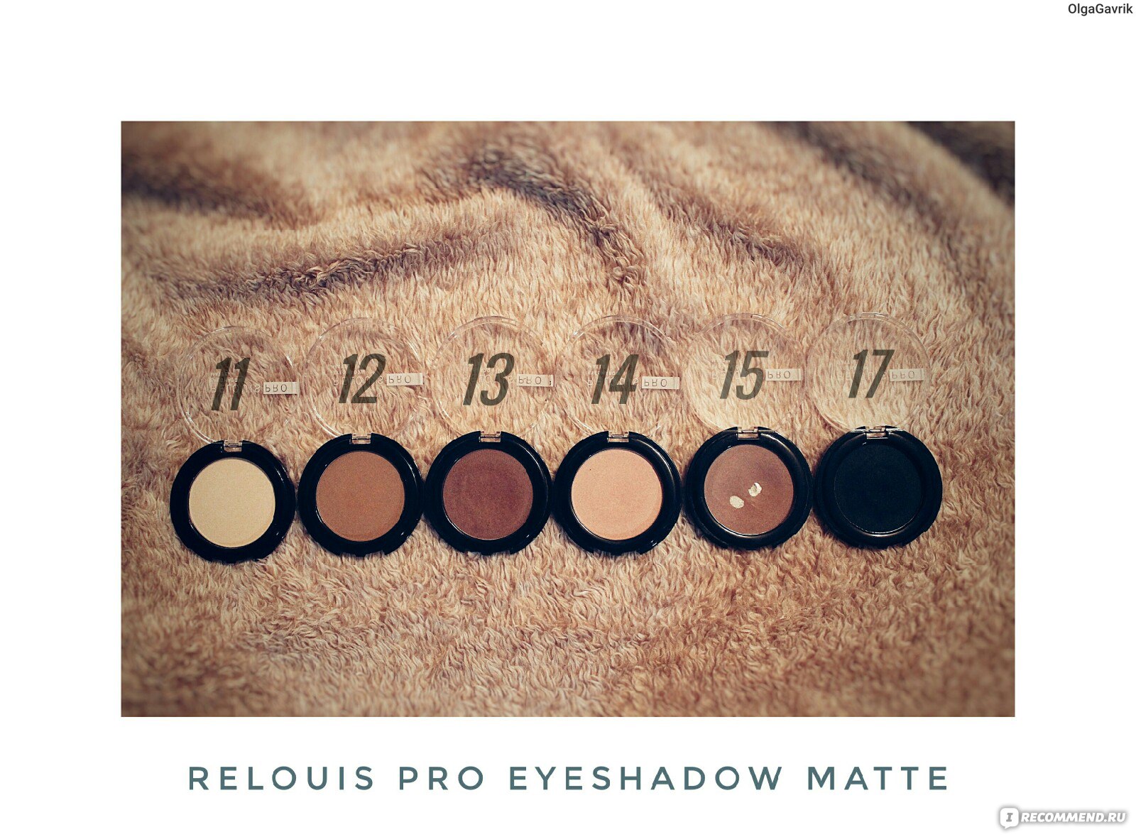 Relouis pro eyeshadow