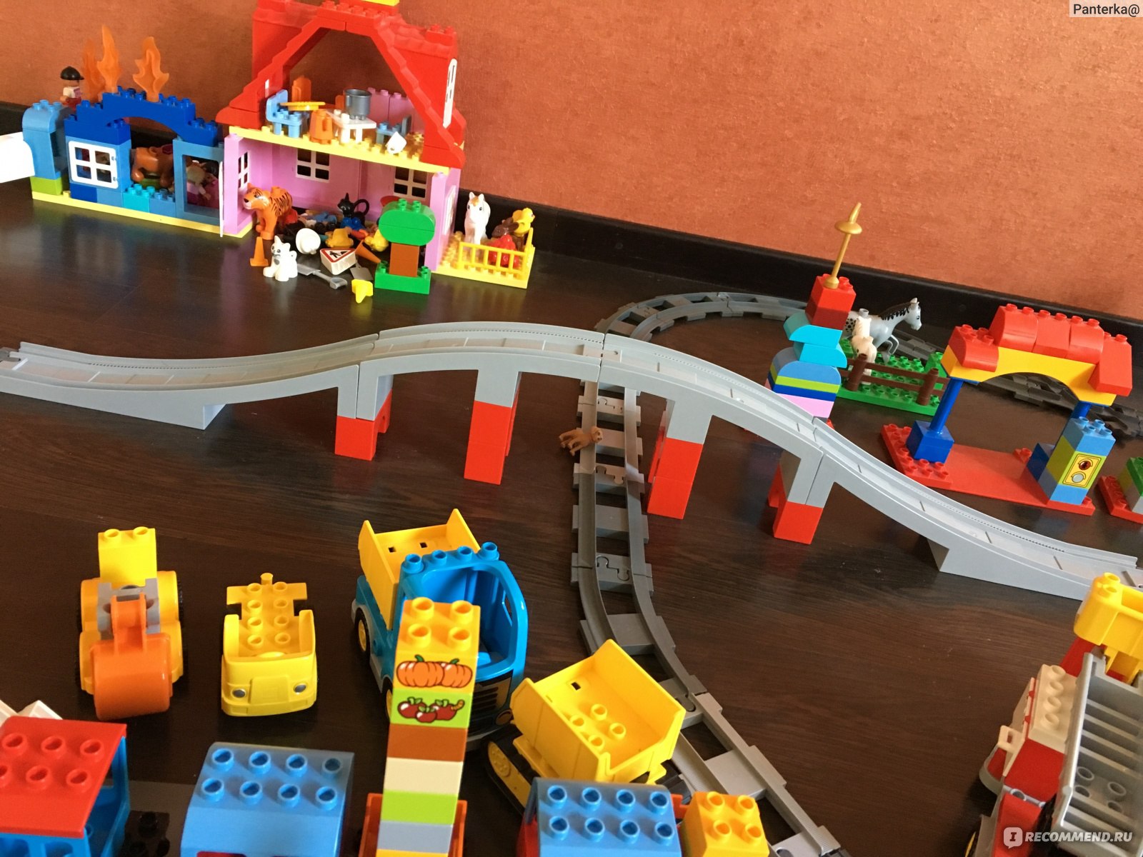 LEGO Duplo 10872 Железнодорожный мост