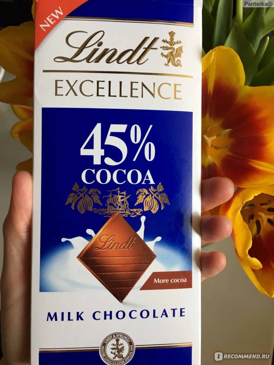 Шоколад Lindt молочный