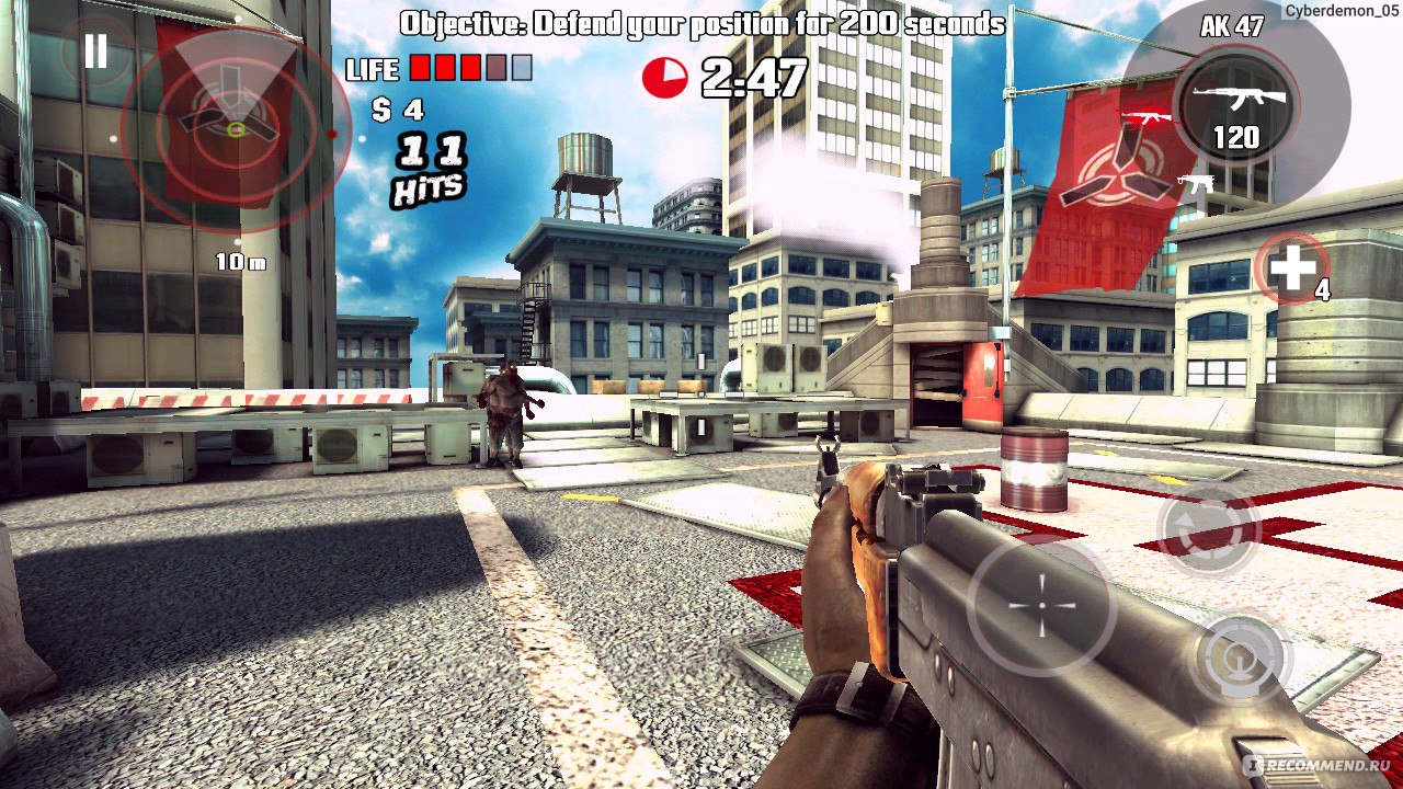 Dead Trigger - 3D шутер для Android/IOS (2012) - «Лучшая 