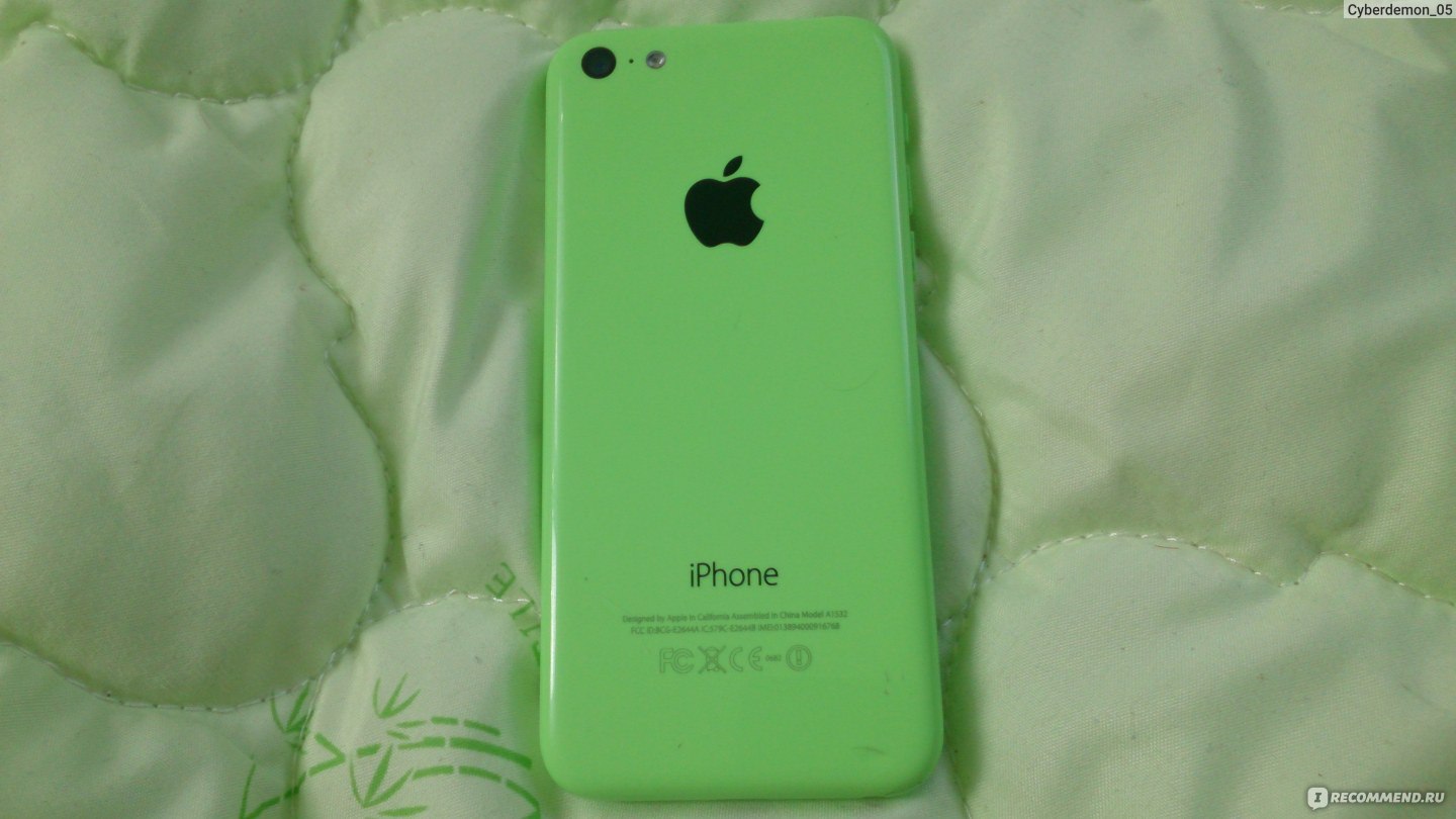 Смартфон Apple Iphone 5C - «Лучший айфон. История поломки 