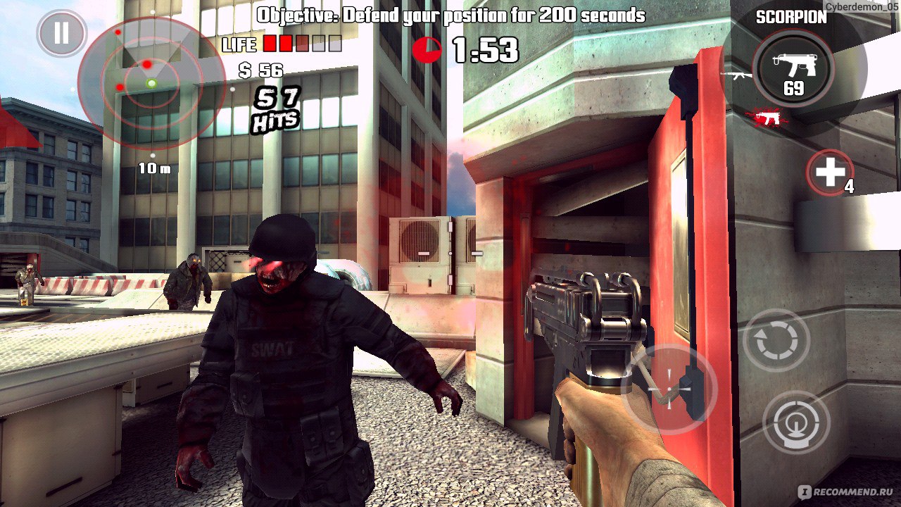 Dead Trigger - 3D шутер для Android/IOS (2012) - «Лучшая 