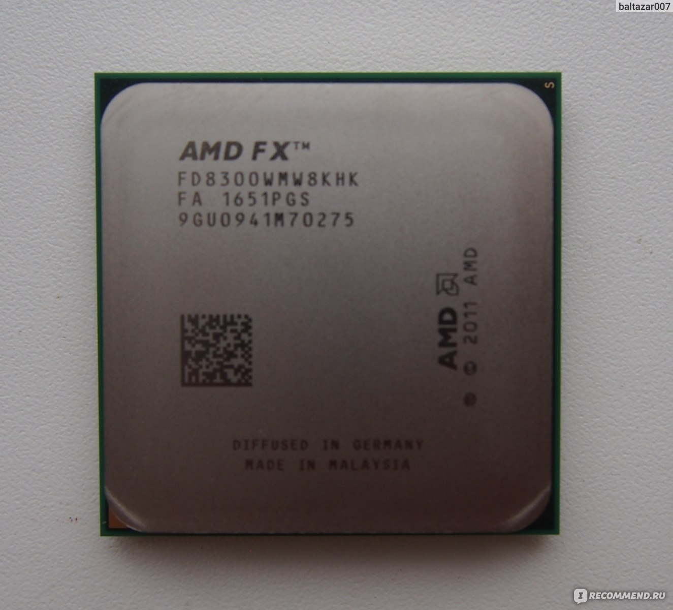 Процессор AMD FX-8300 - «Неплохой процессор за свои деньги» | отзывы