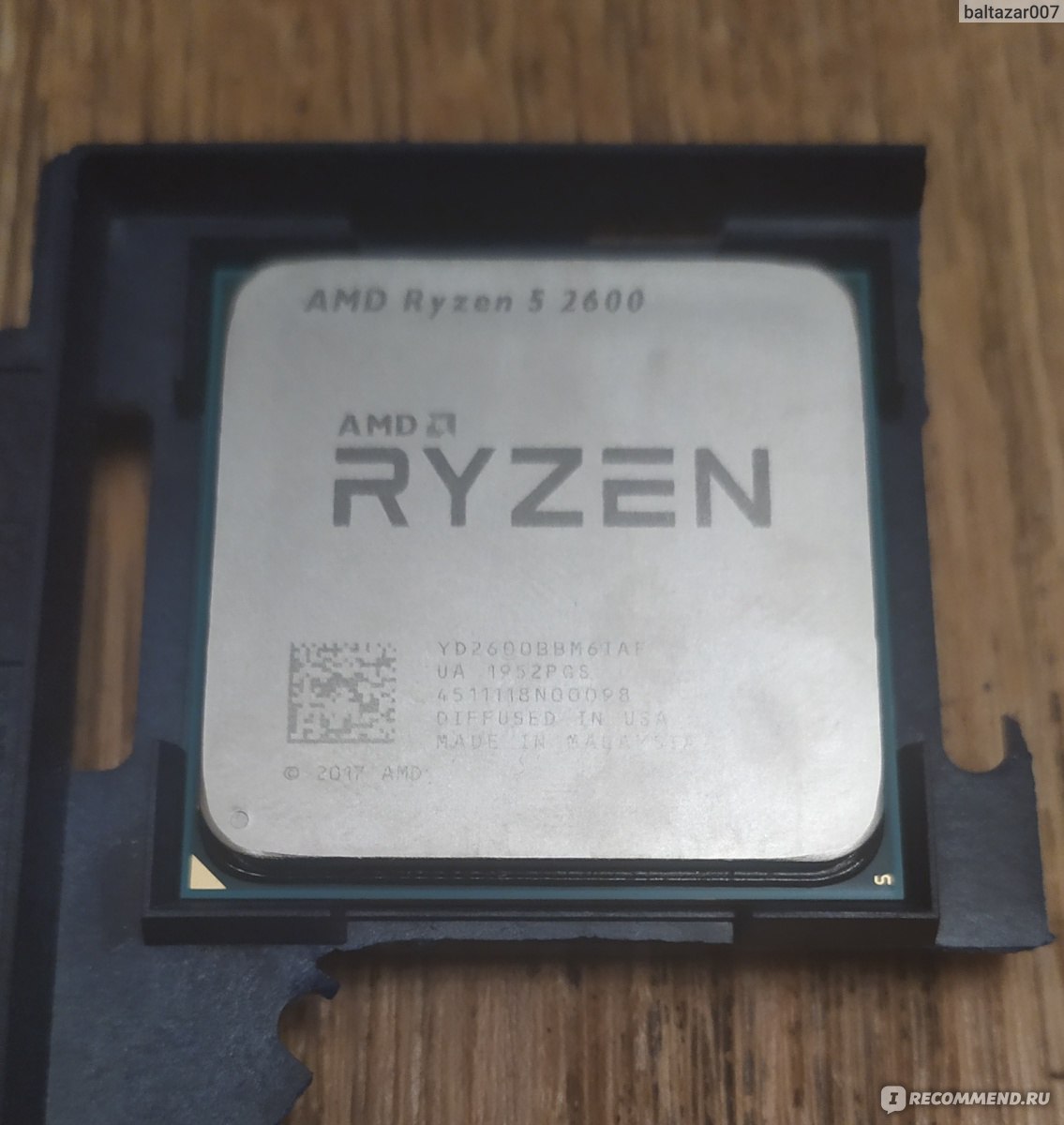 Процессор AMD Ryzen 5 2600 - «Шесть средних ядер» | отзывы