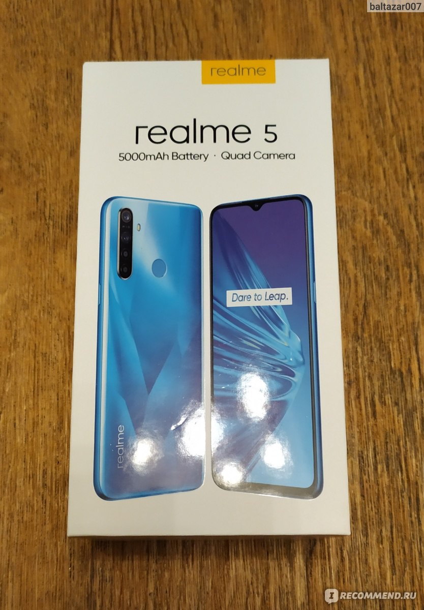 Мобильный телефон Realme 5 RMX1927 - «Realme 5» | отзывы