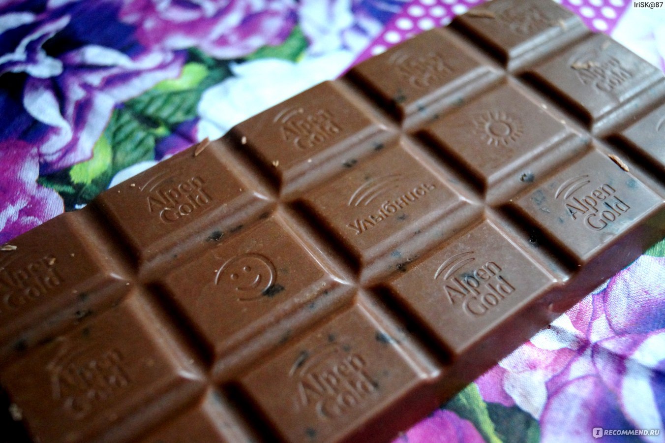 Шоколад Альпен Гольд