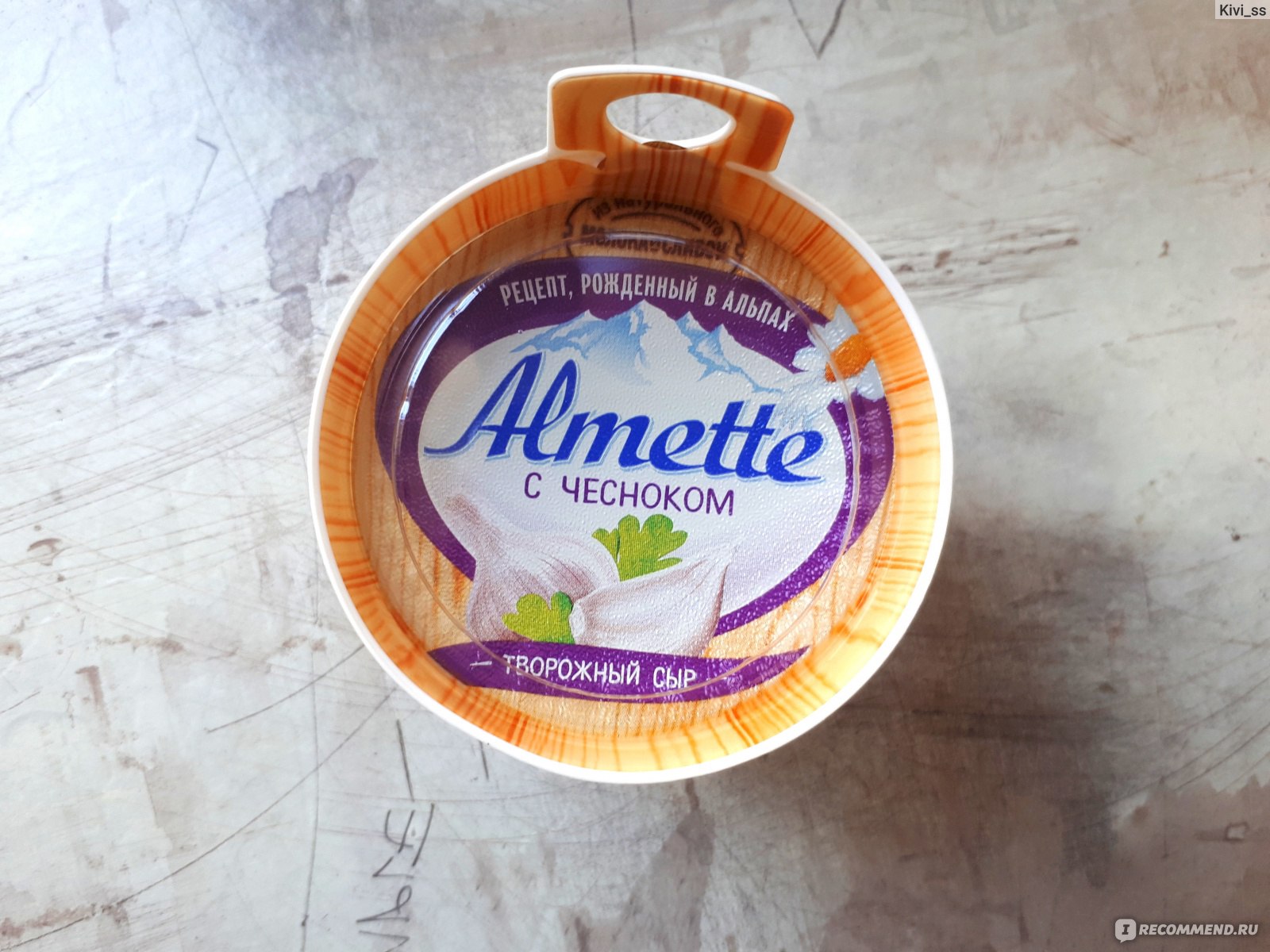 Торт с сыром almette