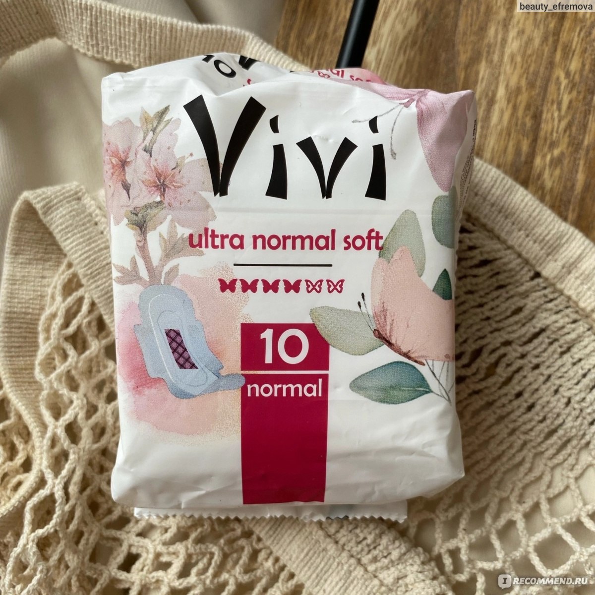 Прокладки Vivi Ultra normal soft - «Новые любимцы из Фикспрайс - Прокладки  Vivi Ultra normal Soft отлично справляются со своими функциями и стоят не  дорого) » | отзывы