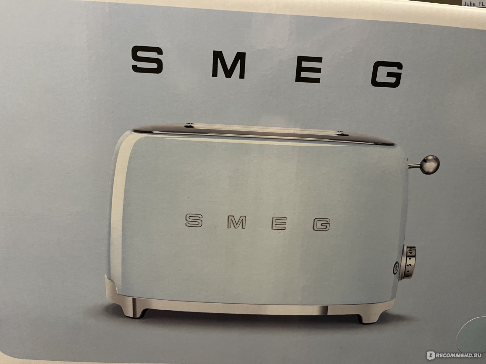 Тостер Smeg TSF01CREU - «Шикарный тостер» | отзывы