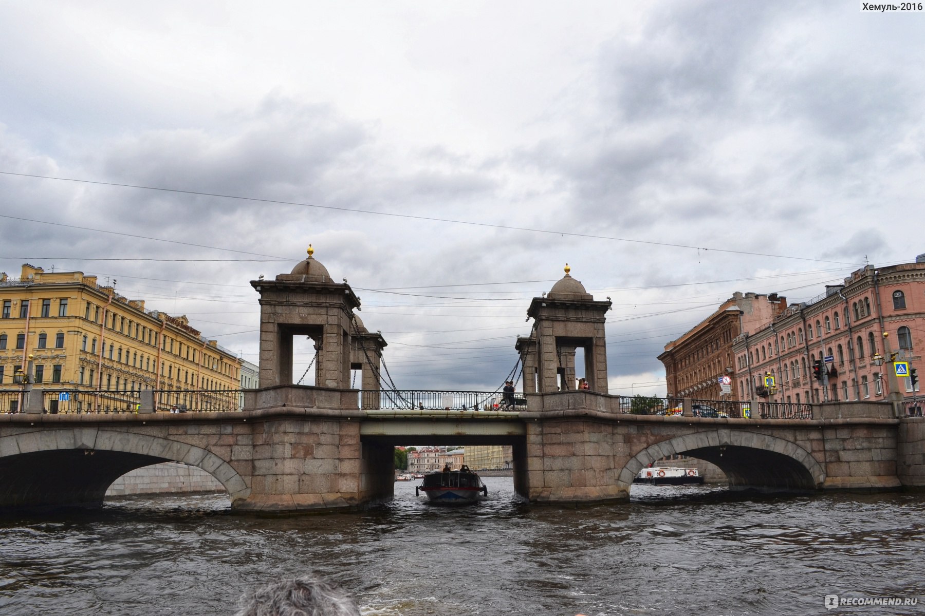 ломоносовский мост в санкт петербурге