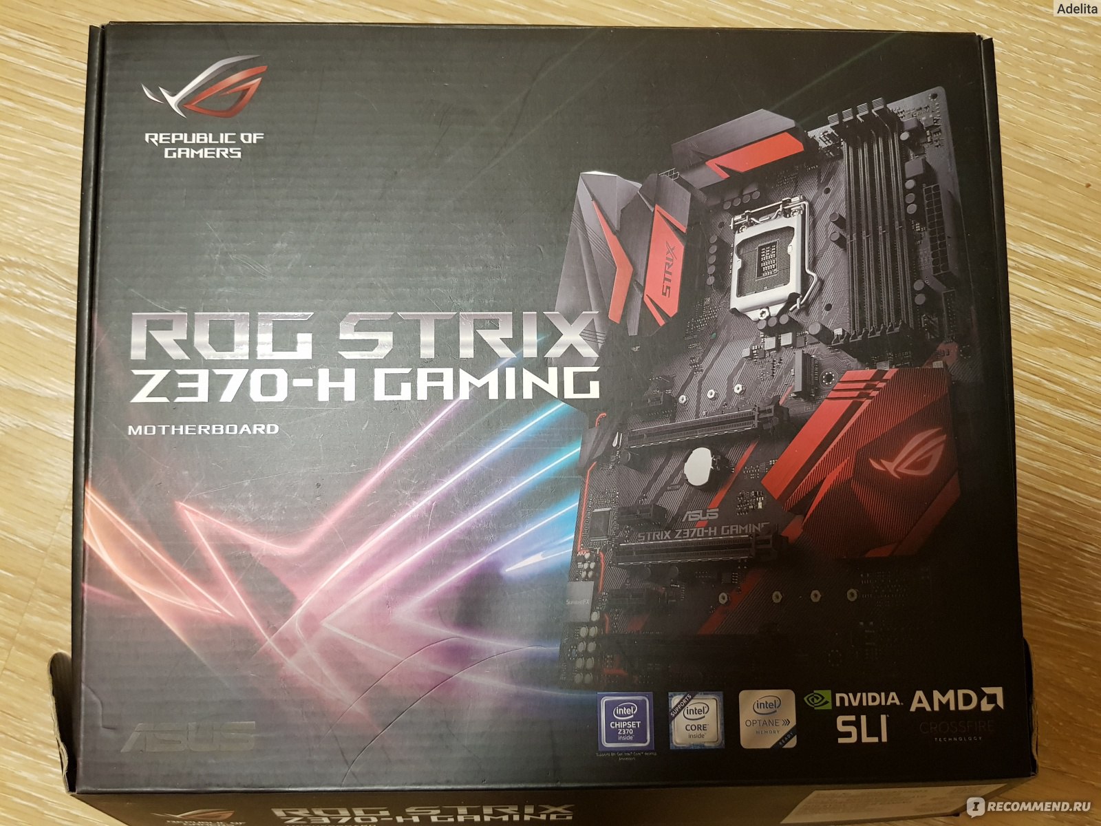 Материнские платы ASUS ROG STRIX Z370-H GAMING - «Отличная игровая  материнская плата для современных игр на топовом чипсете по доступной цене,  с возможностью разгона» | отзывы