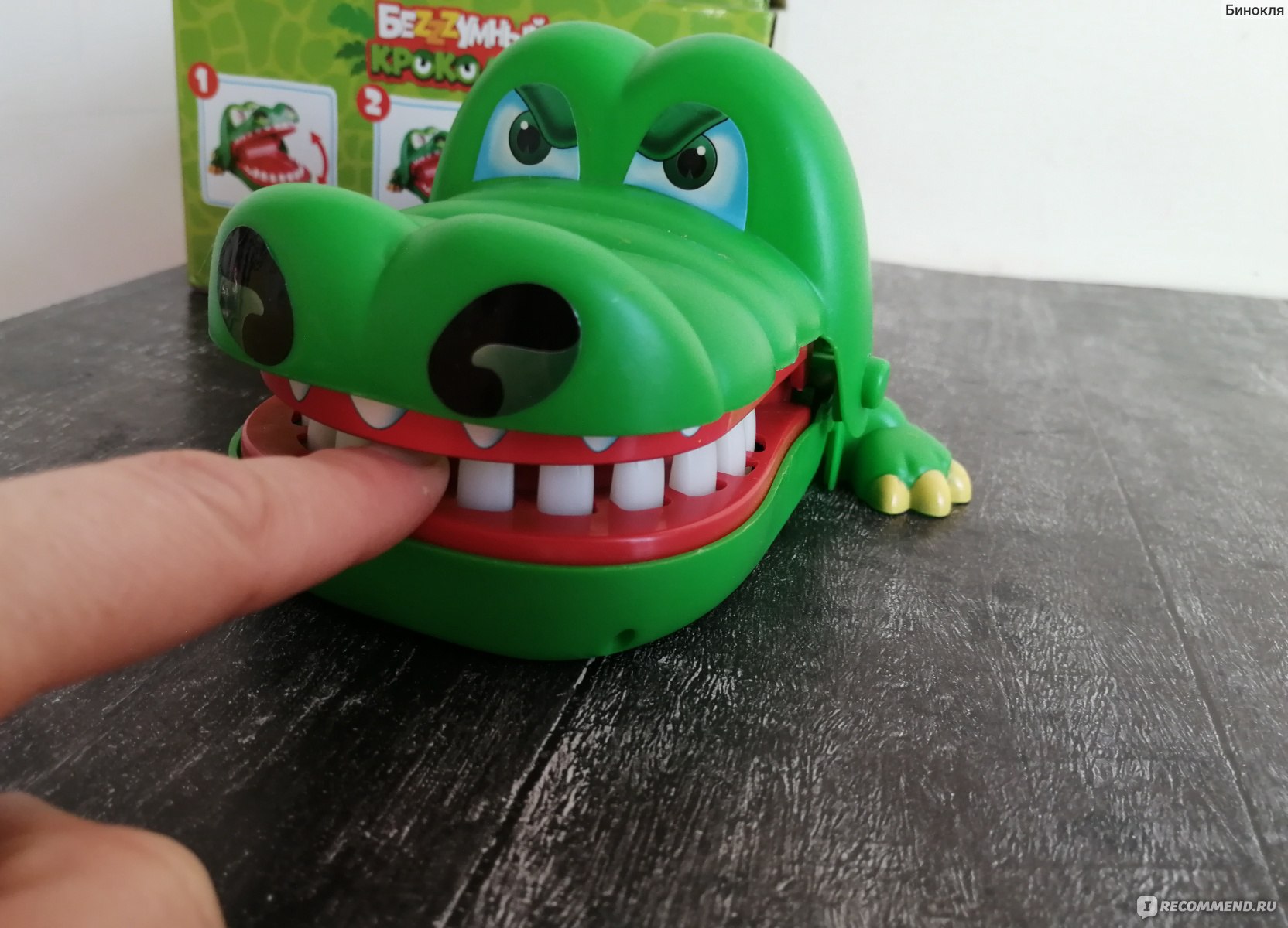 Настольная игра Лас Играс Kids Безумный крокодил  фото