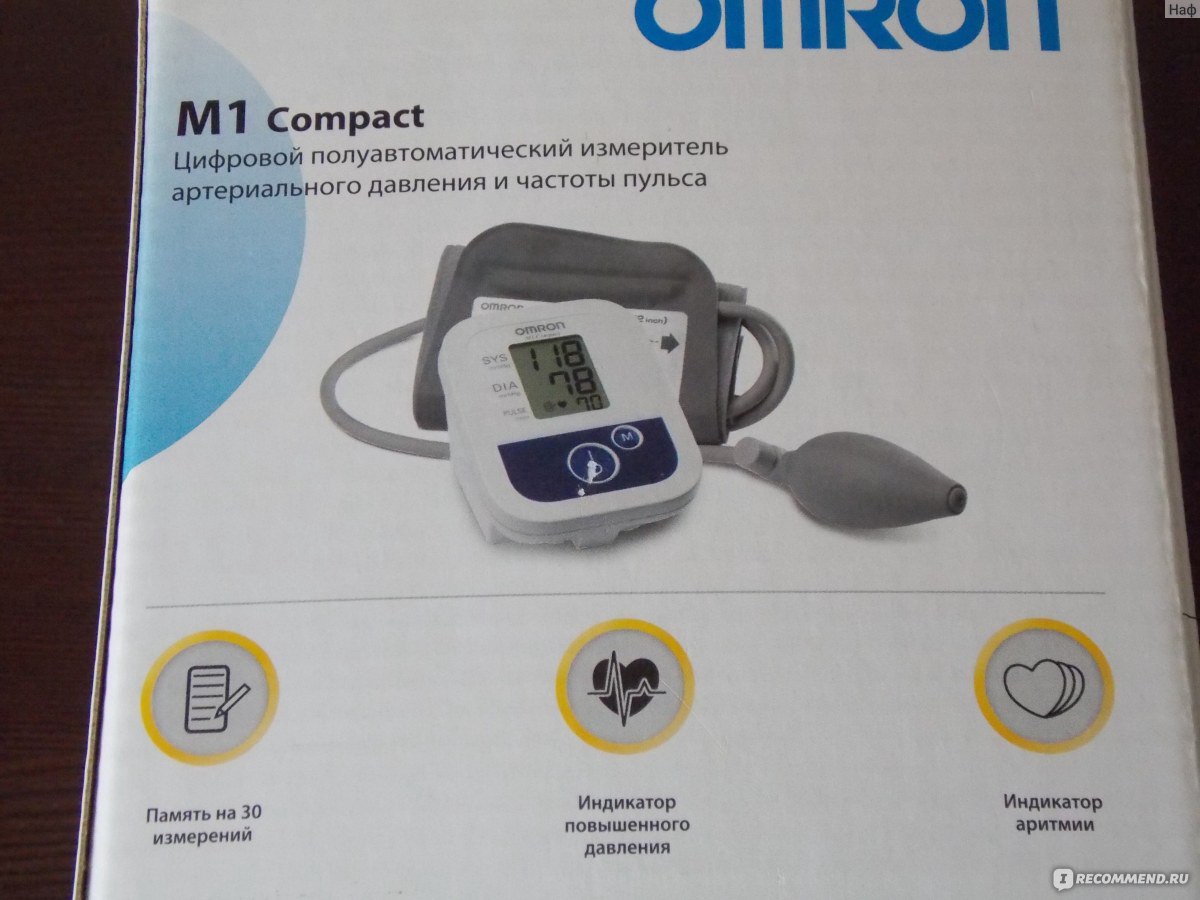 Тонометр Omron M1 Compact фото