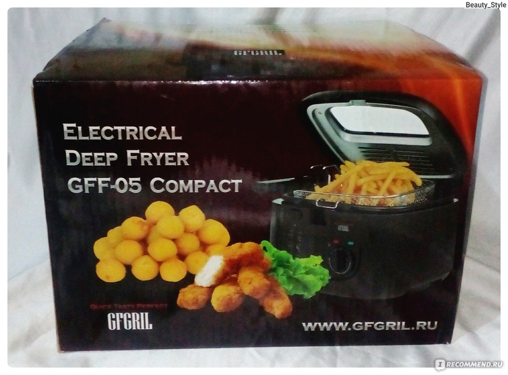 Фритюрница GFGril GFF-05 Compact фото