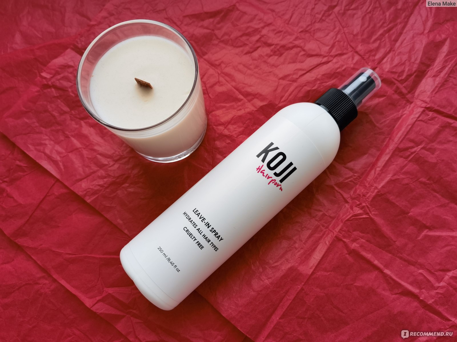 Спрей для волос Koji hair Leave-in spray - «Защита волос от потери влаги и  высоких температур!» | отзывы