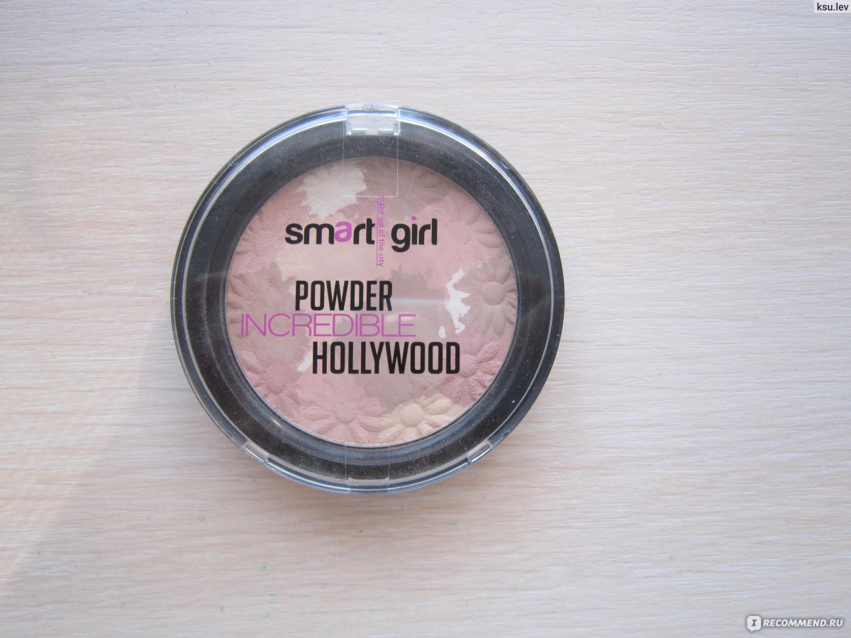 Пудра компактная BelorDesign Smart Girl Powder Incredible Hollywood -  «Разноцветные ромашки для естественного цвета лица» | отзывы