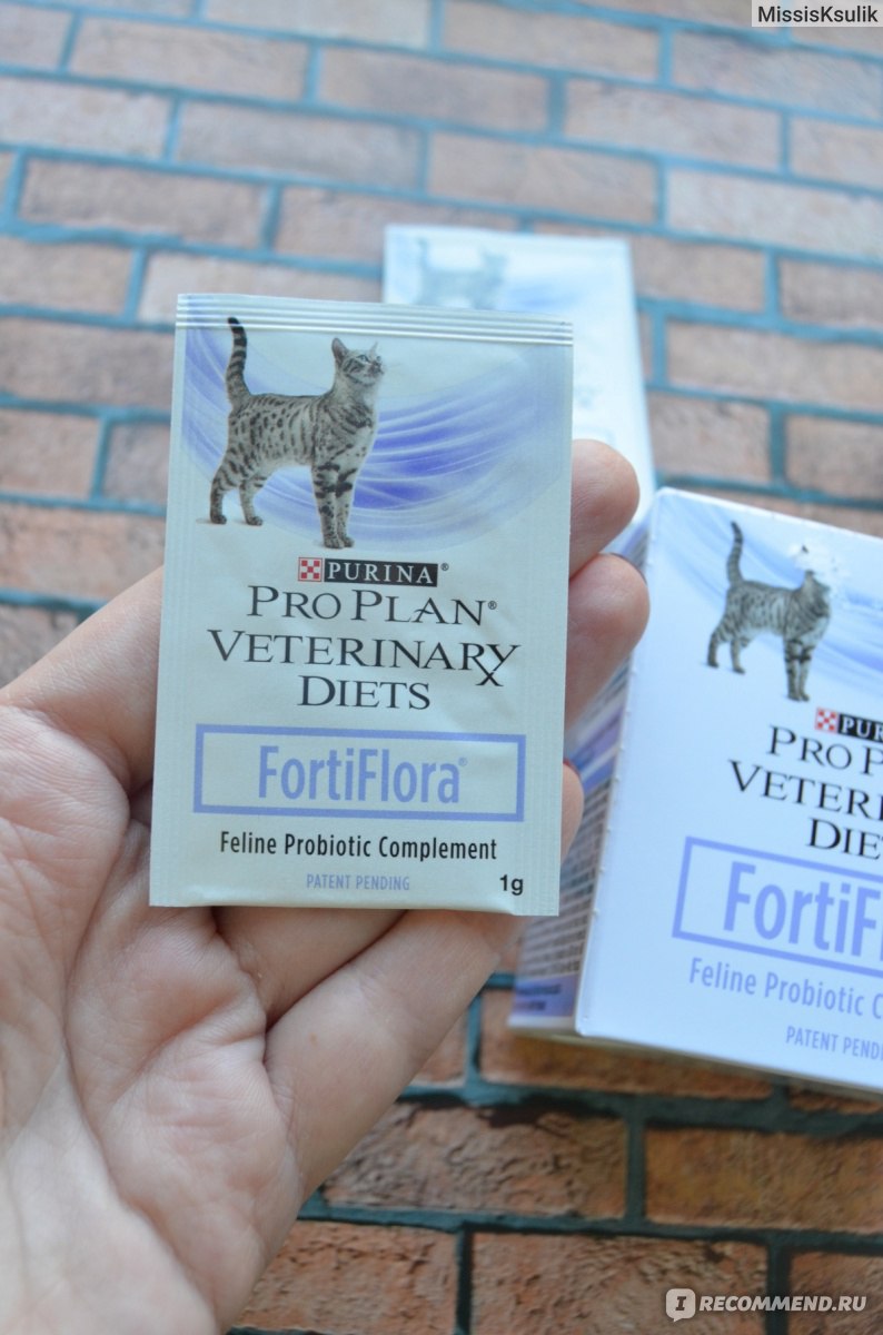 Кормовая добавка для кошек PURINA Veterinary diets FortiFlora фото