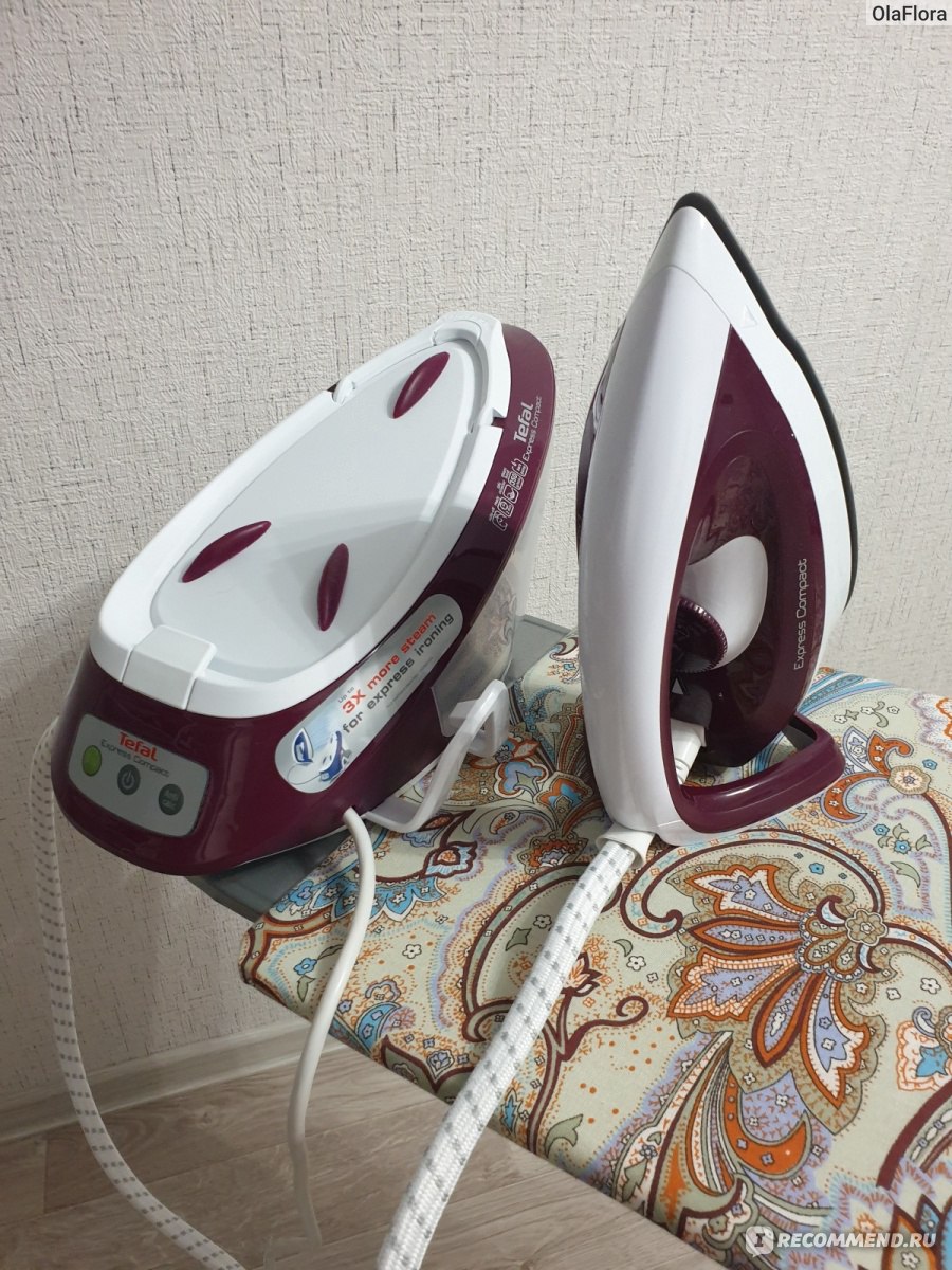 Утюг с парогенератором Tefal Express Compact SV7120 фото