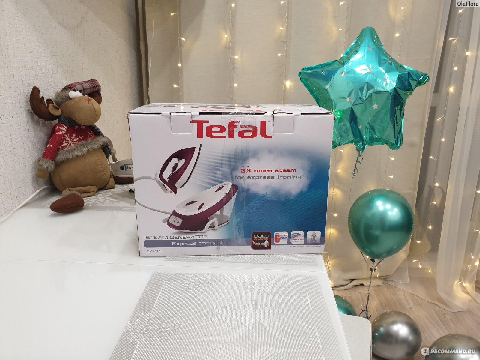 Утюг с парогенератором Tefal Express Compact SV7120 фото