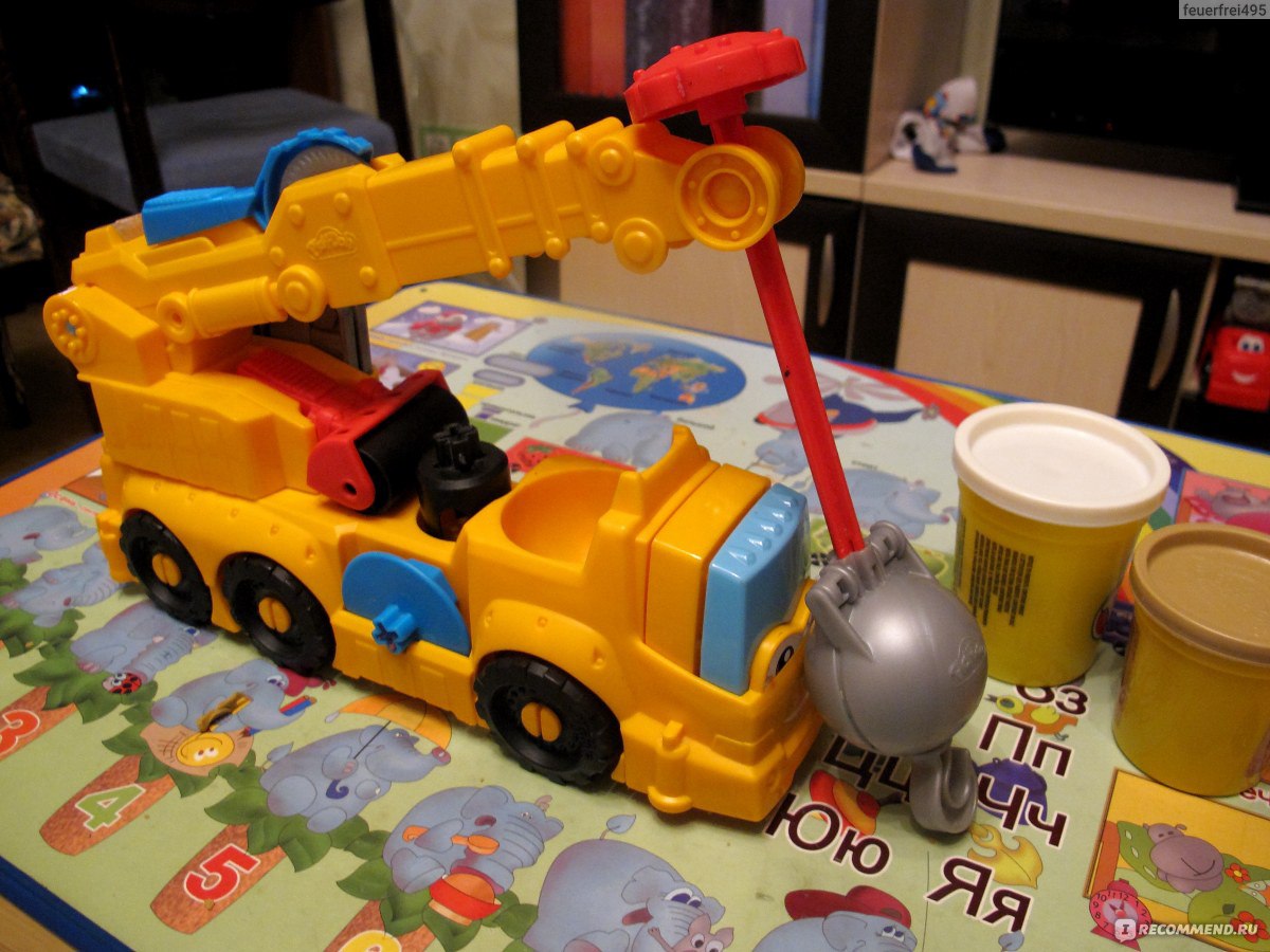 Play doh diggin 2024 rigs power crane