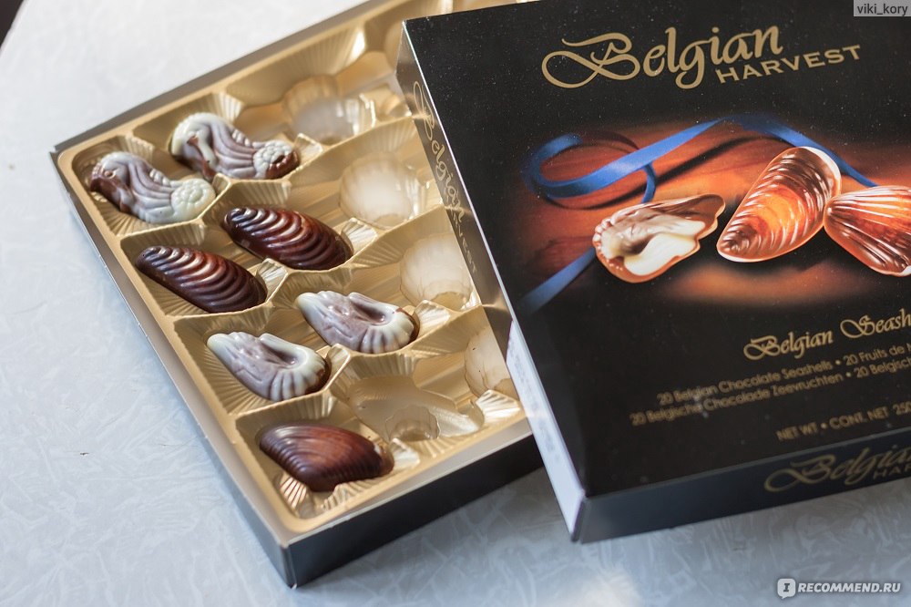 Бельгийские конфеты Belgian Seashells