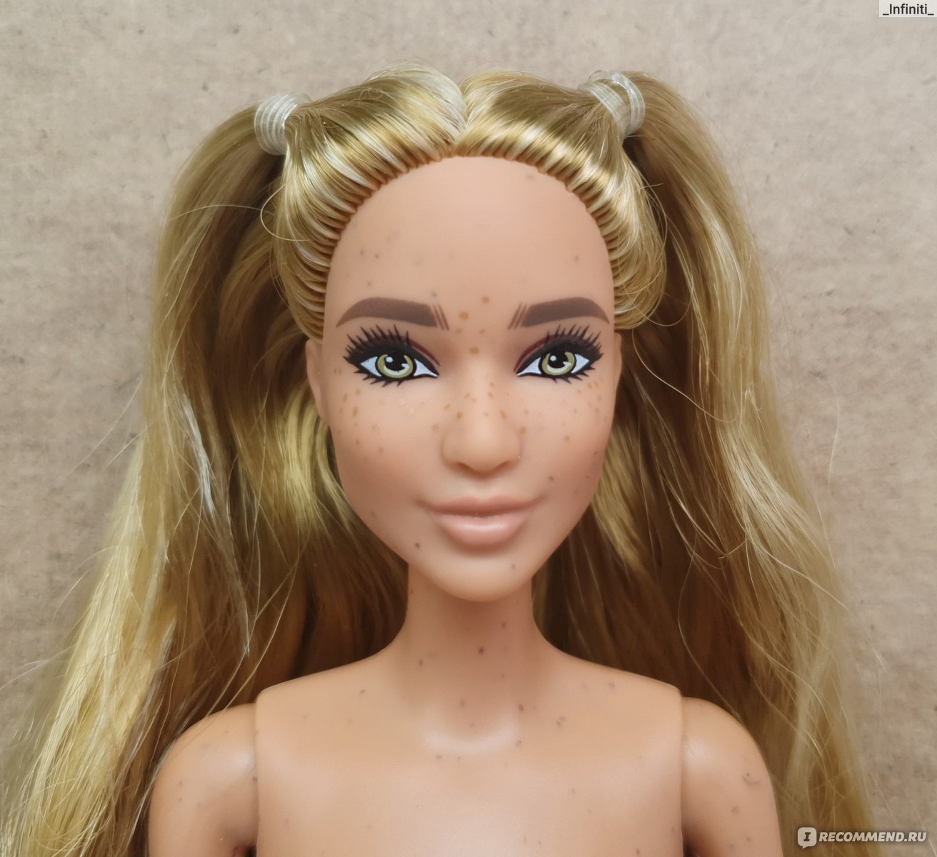 Barbie Mattel Fashionistas 108 Partial Updo with Denim Dress - «Самая  красивая Барби из всей бюджетной серии Fashionistas! И одна из самых  необычных Барби-веснушка №108! Моя любимица!» | отзывы