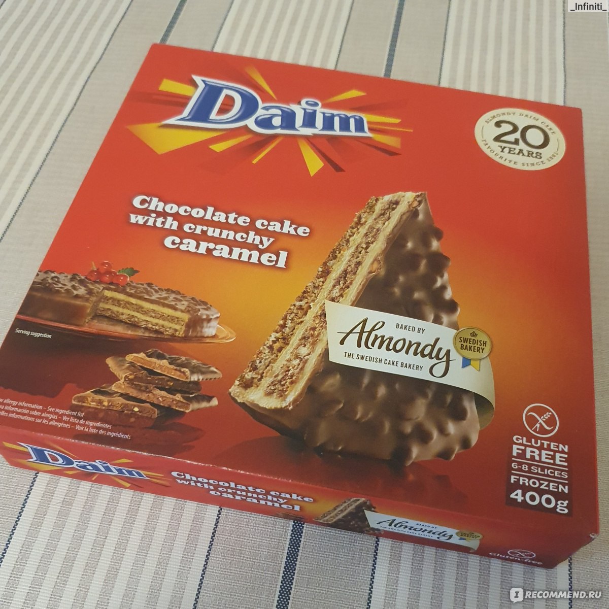 Торт Almondy daim