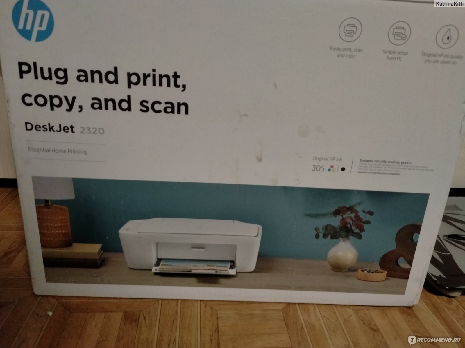 Принтер+сканер HP DeskJet 2320 All-in-One - «Мои впечатления от  использования данной 