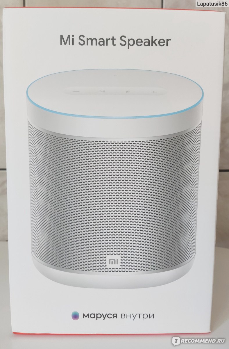 Умная Bluetooth колонка Xiaomi mi smart speaker - «Она — единственная с кем  я могу говорить по утрам. Кроссовер осени 2021 года, который продолжает  радовать своих владельцев. Умная Маруся! Расскажет сказки, вызовет