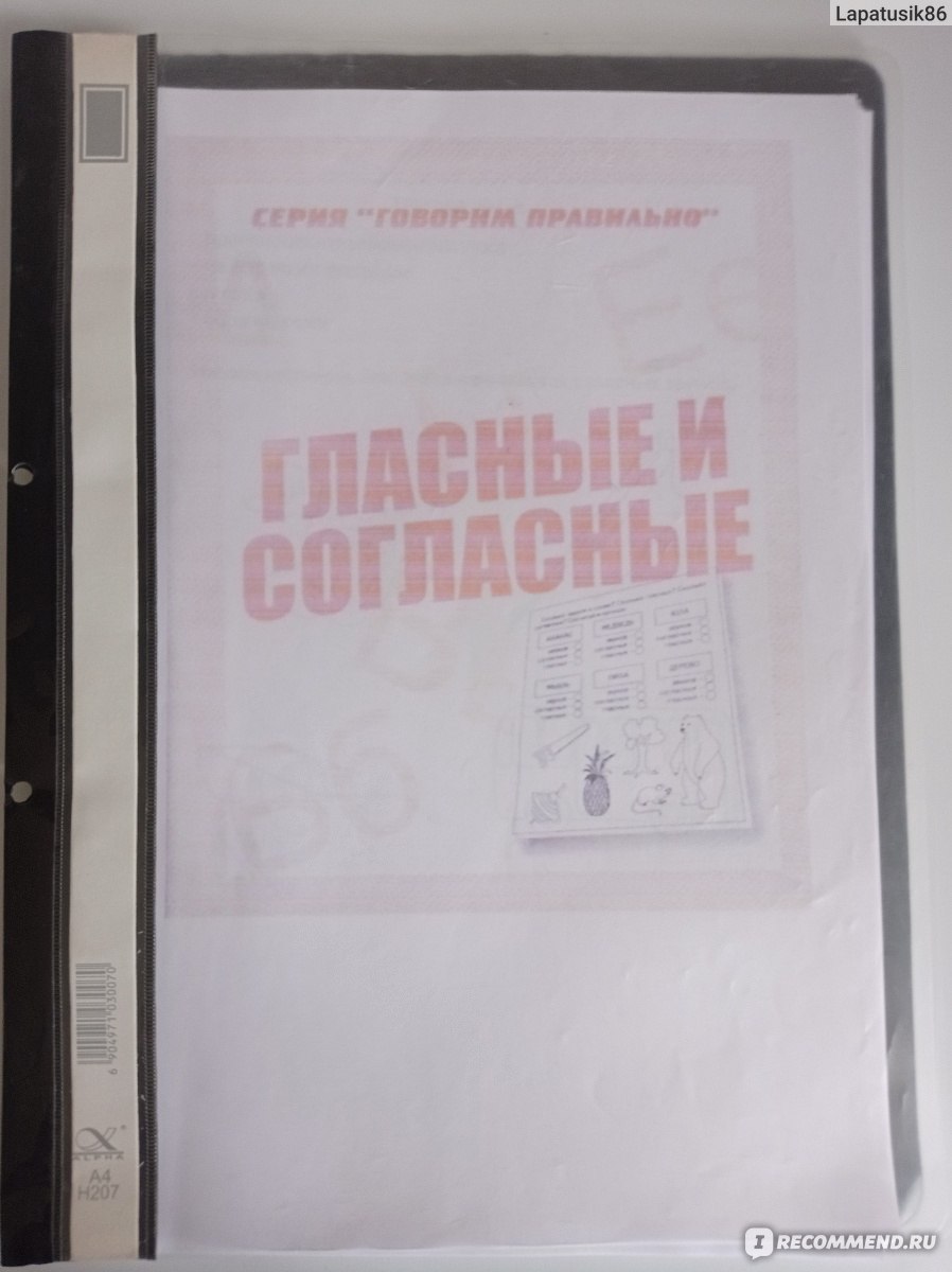 Говорим правильно». Гласные и согласные. Рабочая тетрадь. Издательство  Киров - «А ваш ребенок различает гласные и согласные? Рабочая тетрадь  которая поможет развить навыки звуко–буквенного анализа и научиться  отличать твёрдые и мягкие согласные.