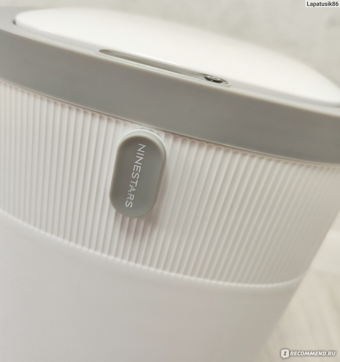 Умное мусорное ведро Xiaomi Ninestars Foot Sensor Trash Can 12L Grey - «До  чего дошла техника! Теперь ведро для мусора открывается и закрывается без  вашей помощи! Теперь не нужно наклоняться, чтобы открыть