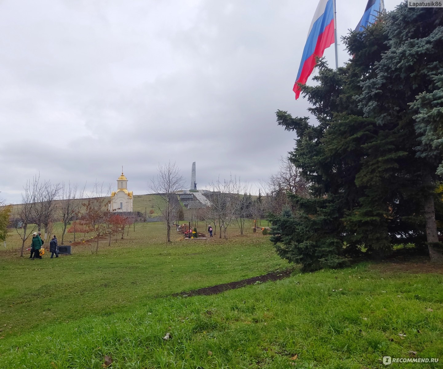 Мемориальный комплекс Саур–Могила, Снежное фото