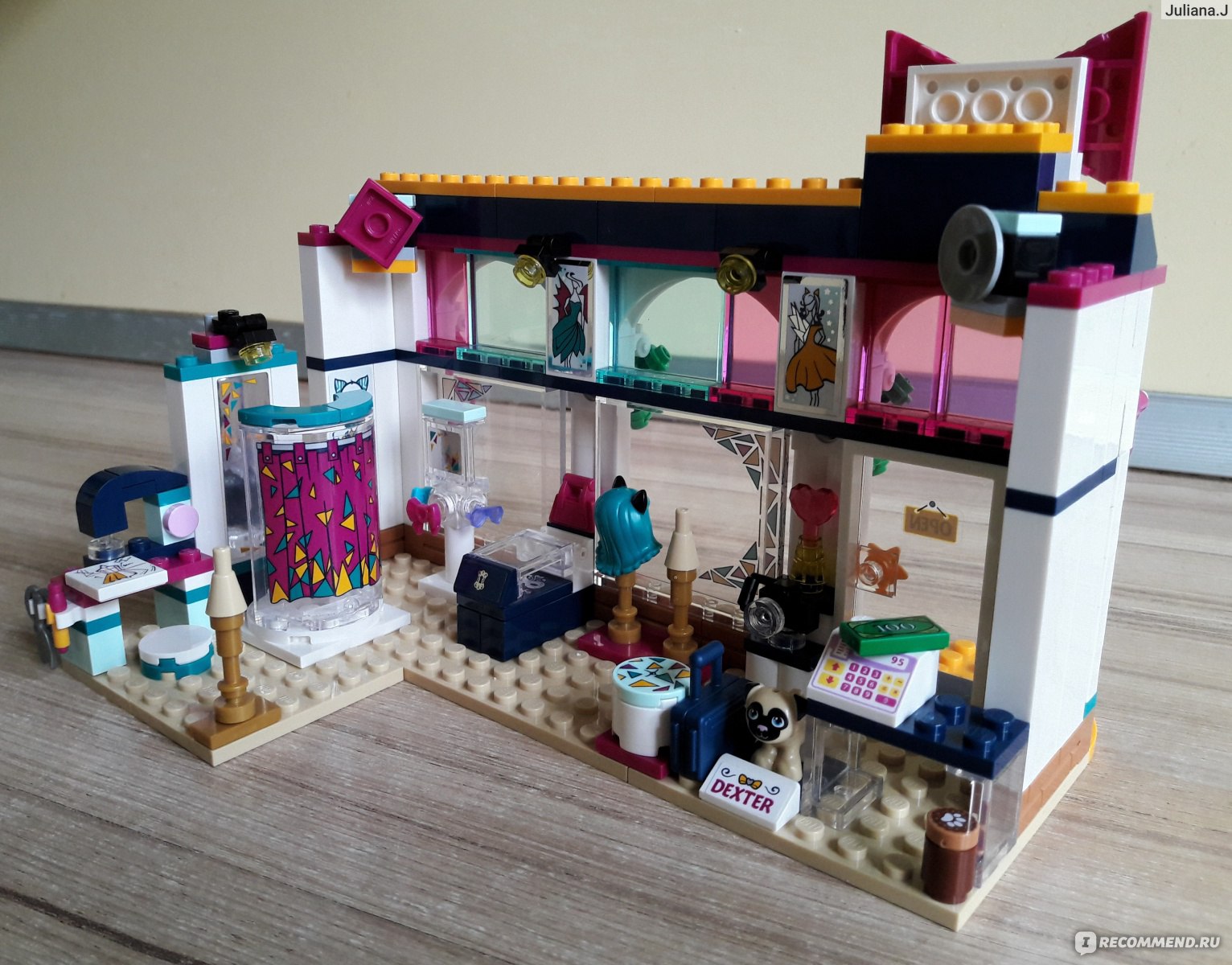 Lego Friends Магазин аксессуаров Андреа фото