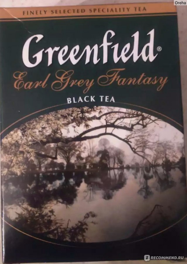 Чай Гринфилд (Greenfield) Earl Grey Fantasy - «Как же я люблю чай с ...