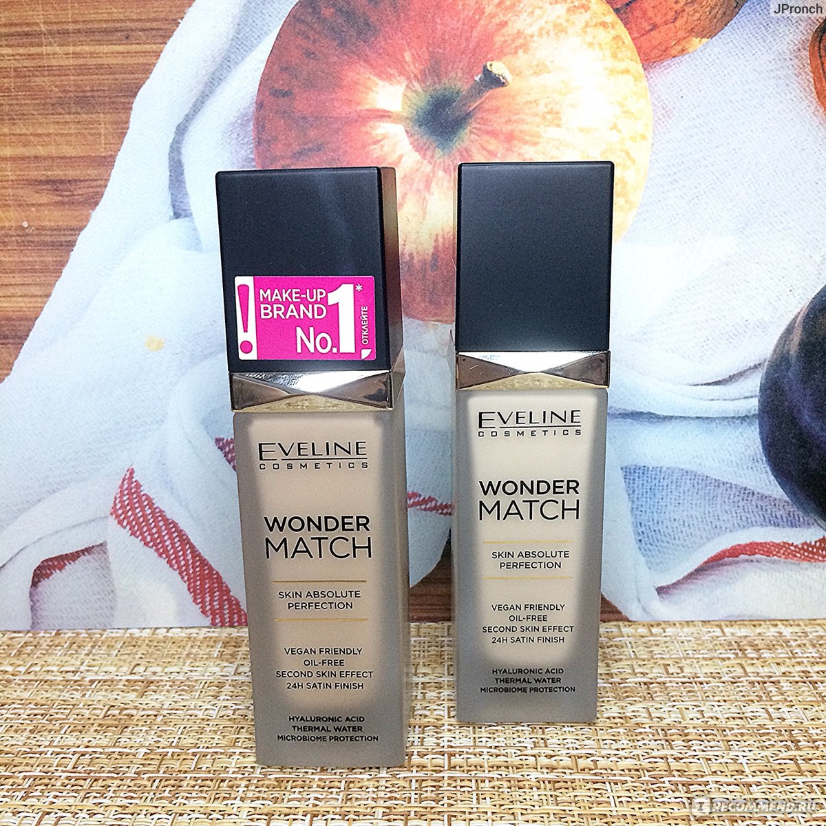 Eveline cosmetics wonder match тональный