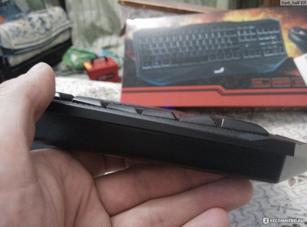 Клавиатура с подсветкой Genius KM-G230 - «Удобная тихая клавиатура с ...