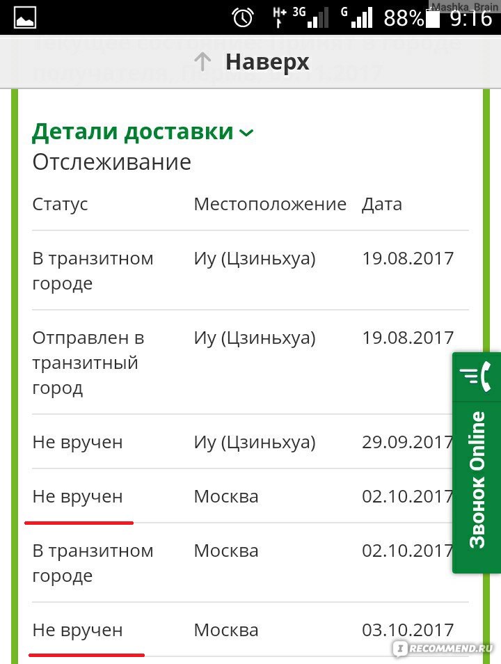 Статус сдэк по номеру