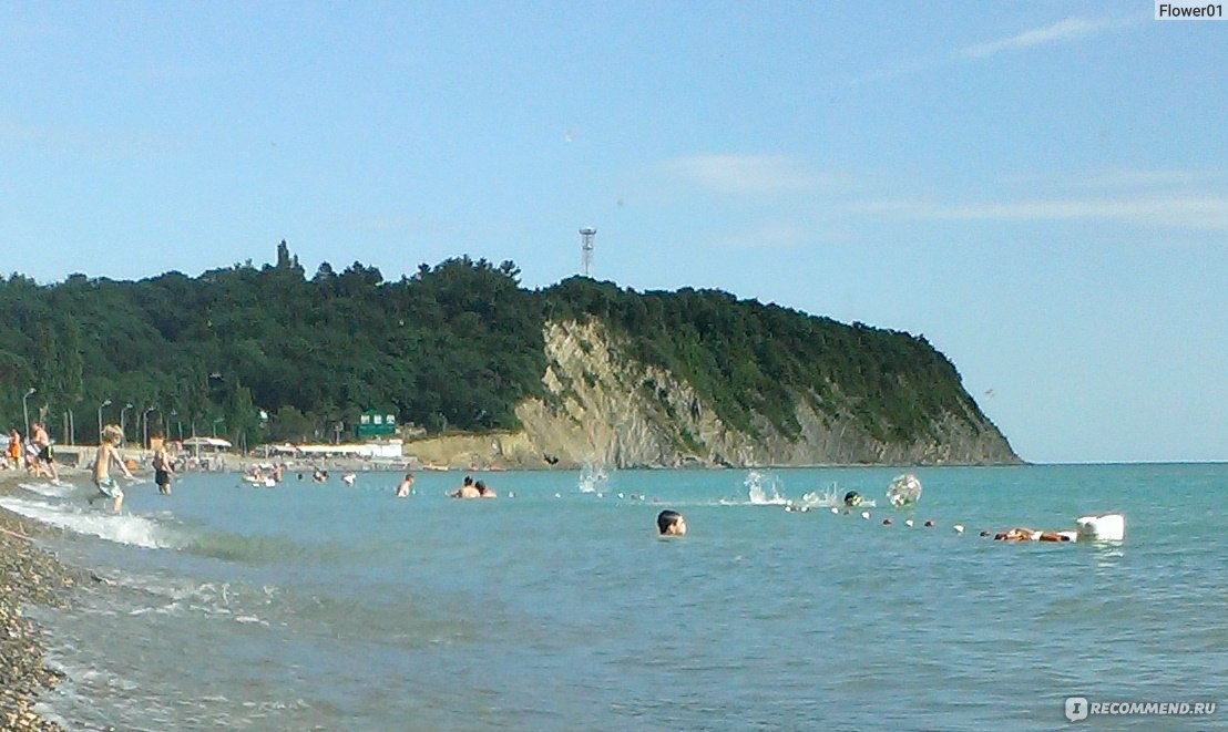 Центральный пляж Криницы