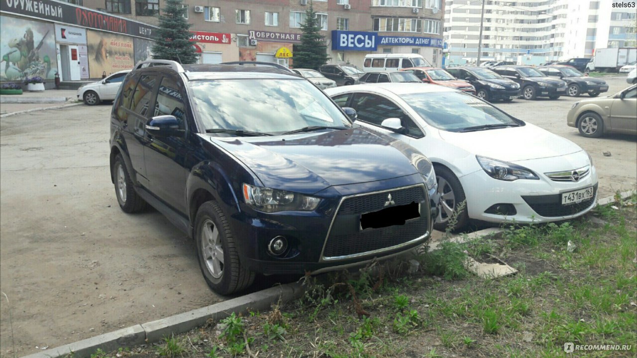 Mitsubishi Outlander XL - 2008 - «Семейная рабочая лошадка» | отзывы