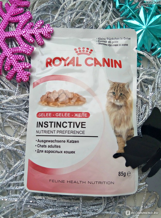 Корм для кошек Royal Canin INSTINCTIVE  (в желе) фото