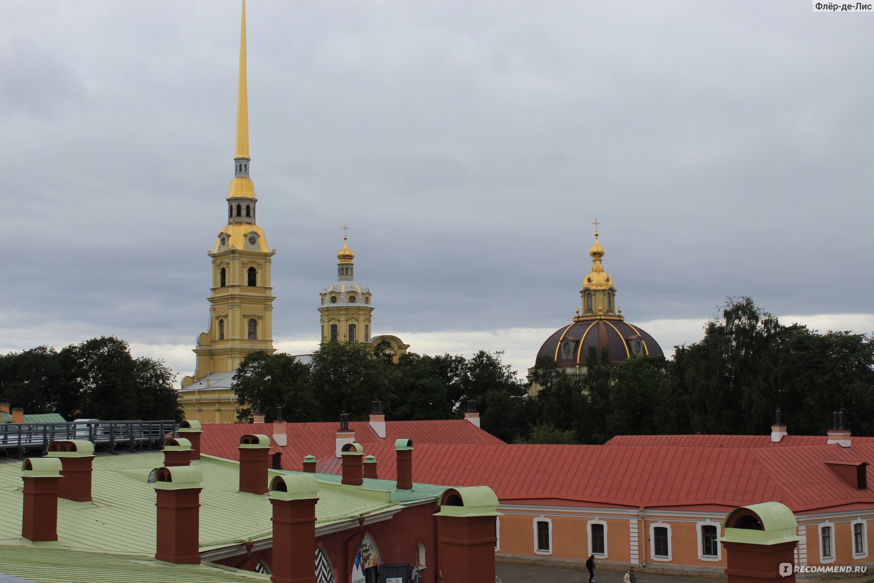 Невская панорама Петропавловской крепости