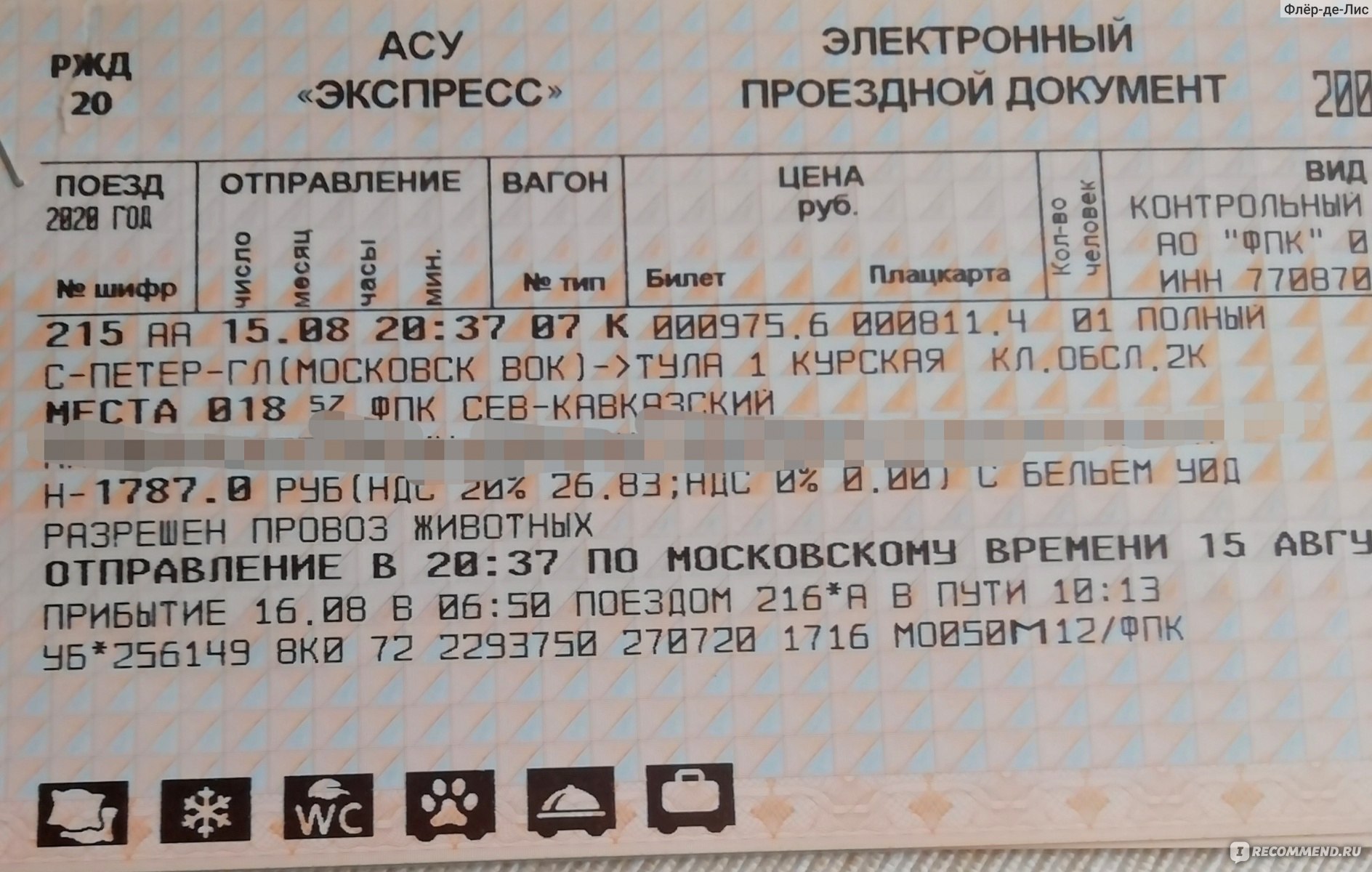 Сколько билет на поезд архангельск