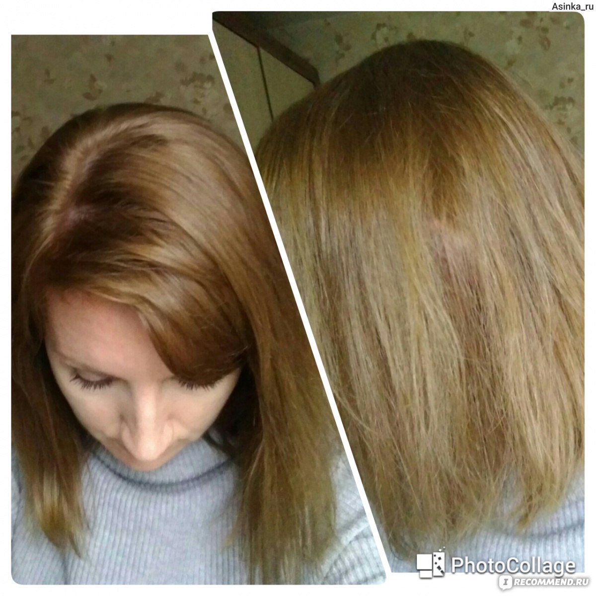 Эстель 9 1 на волосах фото до и после