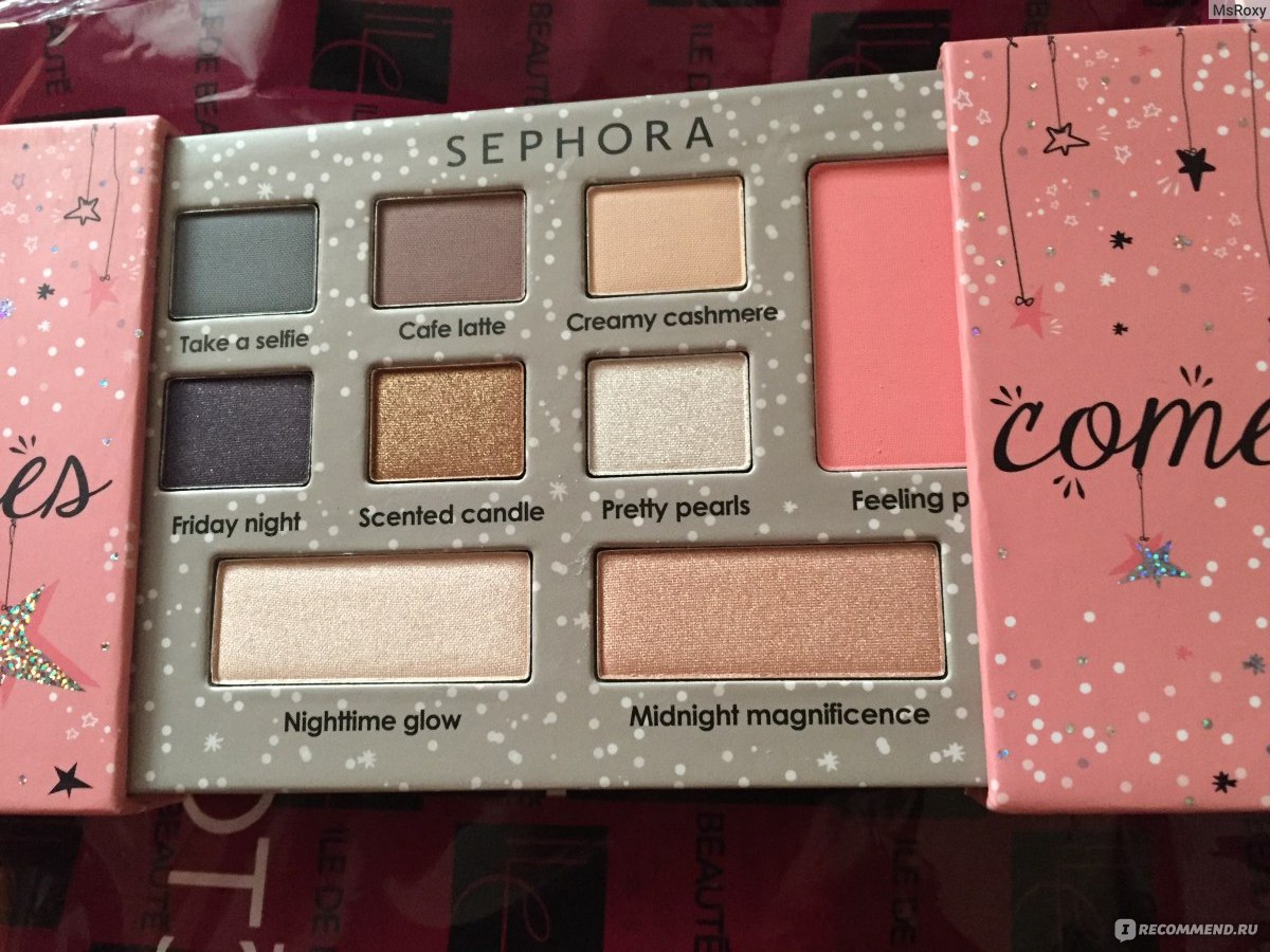 Палетка макияжа Sephora Wishes Come True - «Не плохая палетка для такой  цены » | отзывы