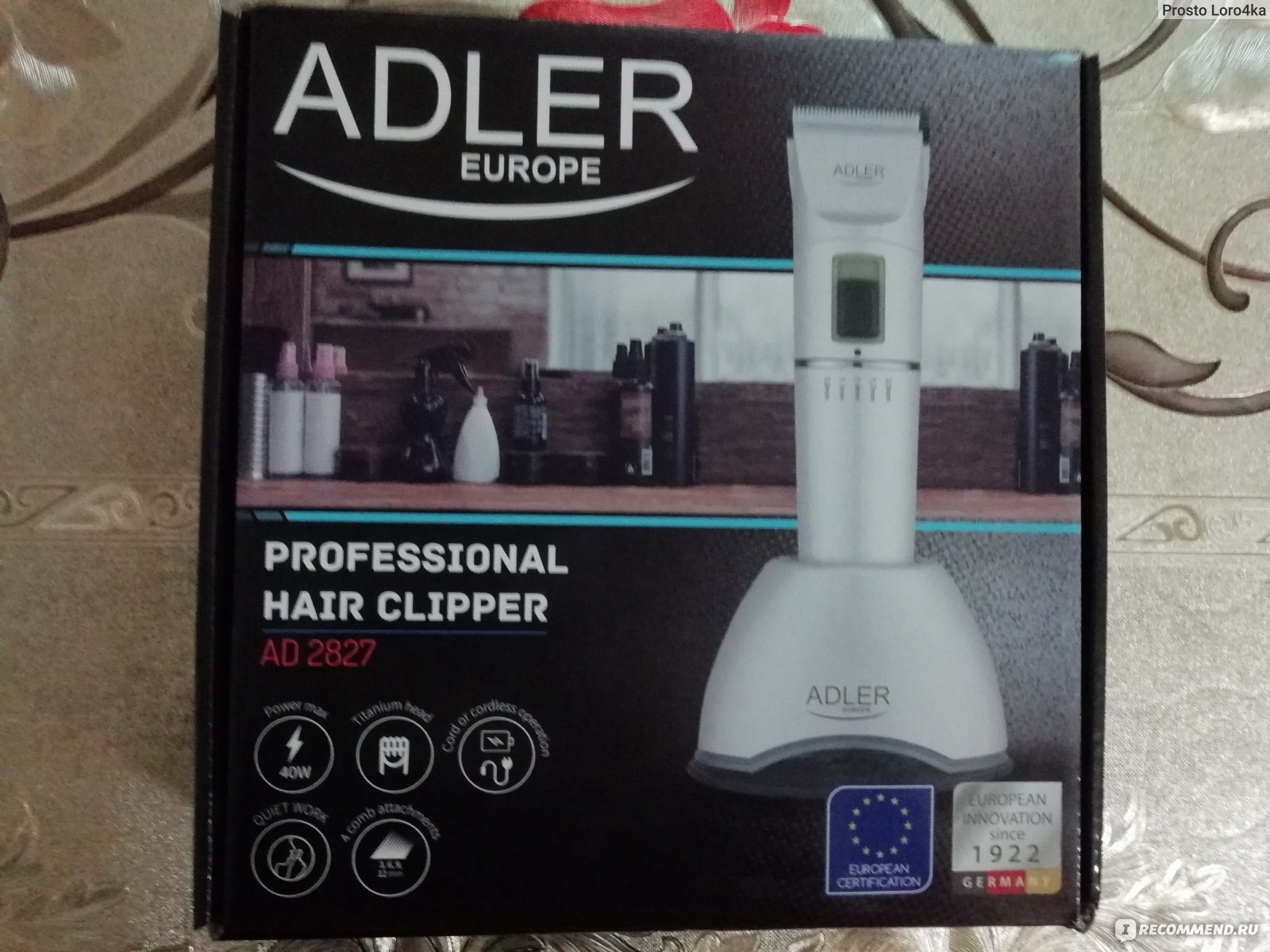 adler europe professional hair clipper