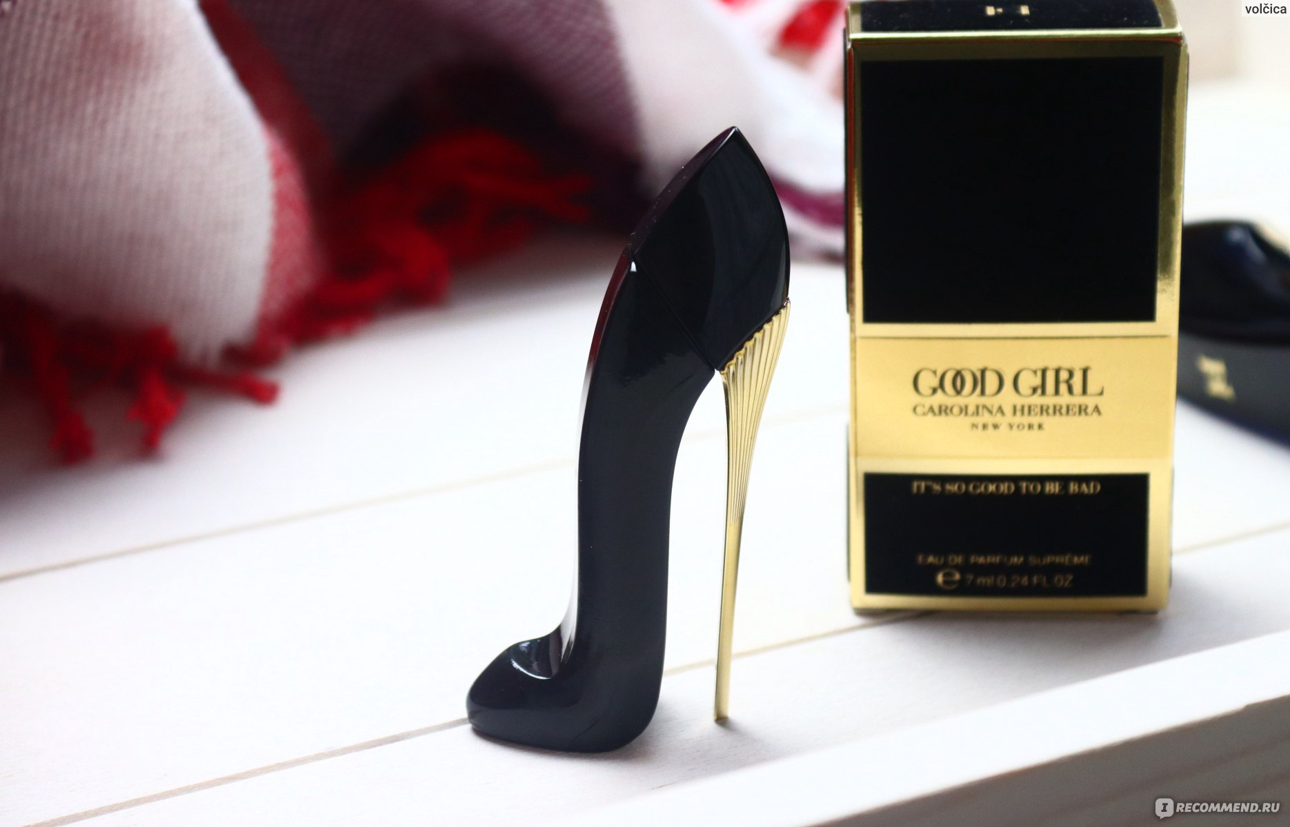 Carolina herrera supreme. Carolina Herrera good girl Supreme 50 мл. C. Herrera good girl Supreme woman EDP 30 ml.