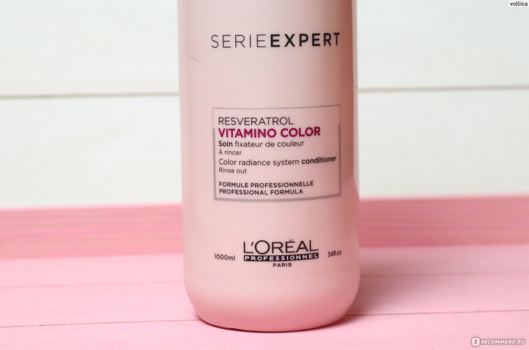 Кондиционер для окрашенных волос loreal vitamino color